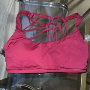 Burgundy Lululemon Sports Bra